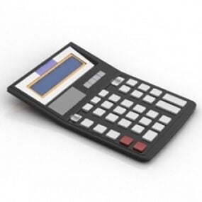 Modelo 3d da calculadora
