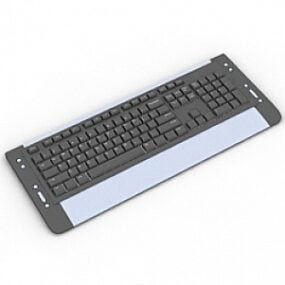Tastatur-PC-3D-Modell