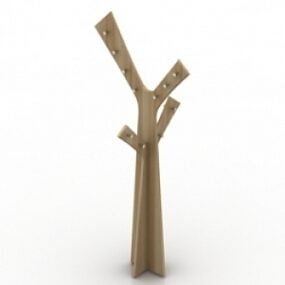 نموذج شجرة القاعة ثلاثي الأبعاد