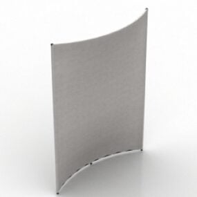 Curved Screen 3d model