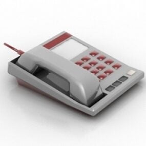 Radyo Telefon 3D modeli