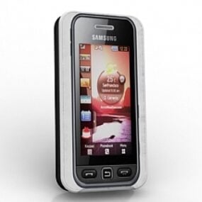 Samsung-Telefon S5230 3D-Modell