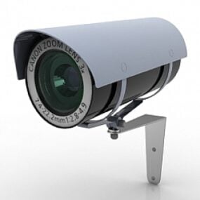 Caméra de sécurité modèle 3D