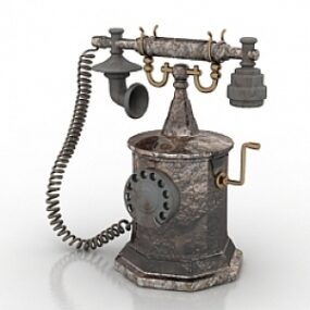 Dekoration Telefon 3D-Modell