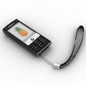 Sony Ericsson W810 puhelimen 3d malli