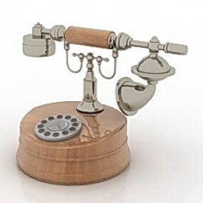 Téléphone César rétro modèle 3D
