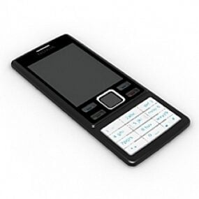 Nokia 6300 Phone 3d model