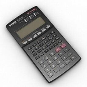 Casio Fx-350w Calculator 3d model