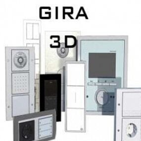Ensemble Gira 3d modèle 3D