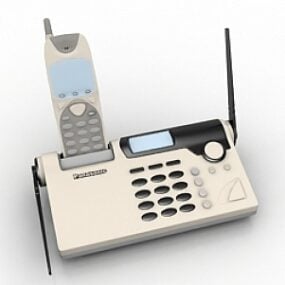 電話の3Dモデル