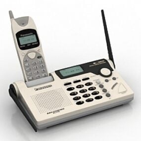Eski Telefon 3D modeli