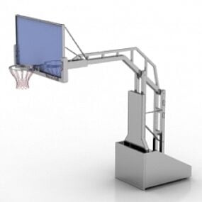 3d модель баскетбольної стійки