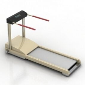 Sport Gym Hyperextension 3d-model