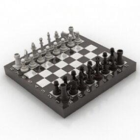 مدل سه بعدی شطرنج