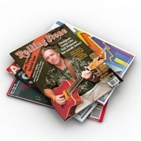 Magazines 3d model