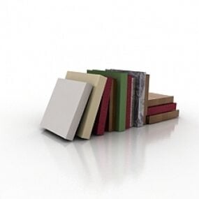 3D model knihy