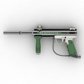 3d модель пістолета