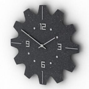 دستبند چرمی ساعت شیک مدل سه بعدی