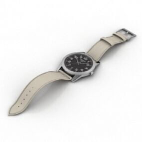 Leather Watch 3d model