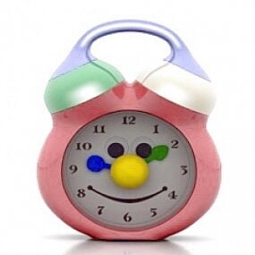 Children Clock 3d model