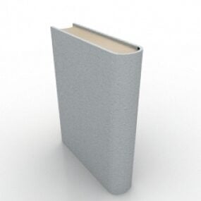 Single Book 3d-modell