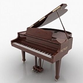 Piano 3d-modell