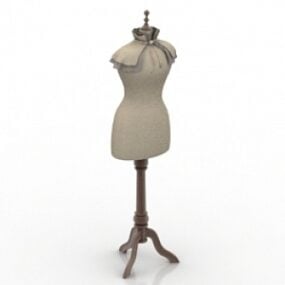 Mannequin Sundress Dress Fashion 3d model