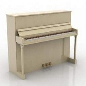 Model 3d Instrumen Piano