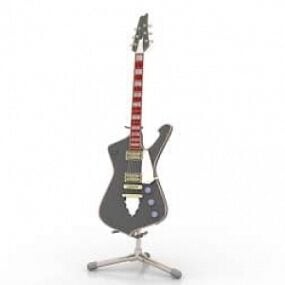 Heavy Metal Guitar 3d model