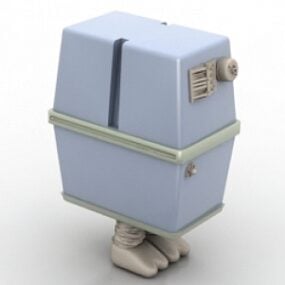 Robot 3d-modell