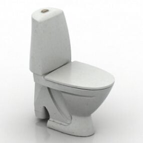 Model Toilet Pan 3d