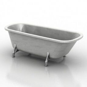 お風呂の3Dモデル