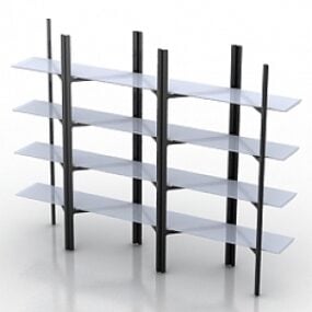 דגם 3D Rack Shelf