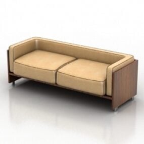 Modelo 3d do sofá