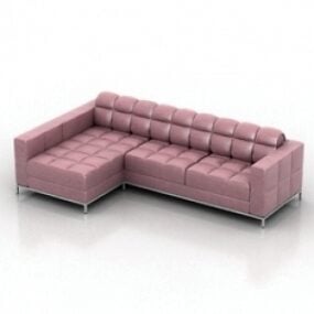 Modello 3d del divano