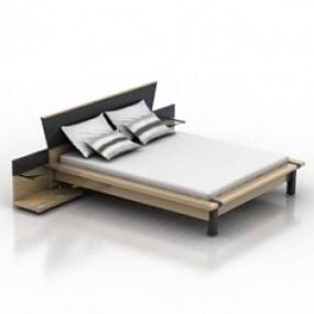 ベッド3Dモデル