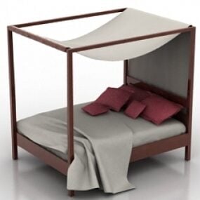 דגם 3D מיטה
