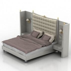 Modelo 3d de cama