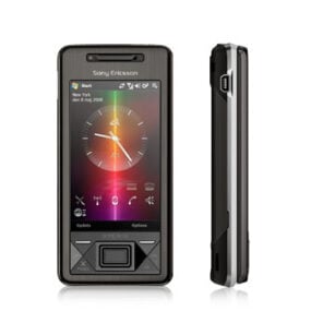 Sony Ericsson Xperia X1 3d-modell