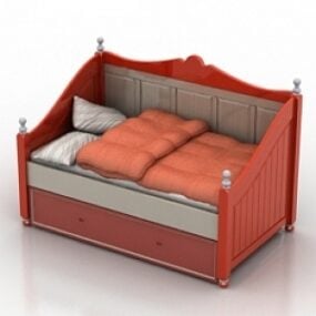बिस्तर 3 डी मॉडल