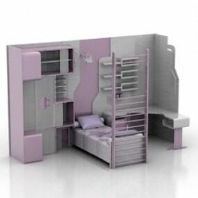 床儿童房3d模型