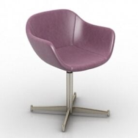 Poltrona Elbow Chair modello 3d