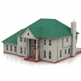 Cottage Dallas modèle 3D