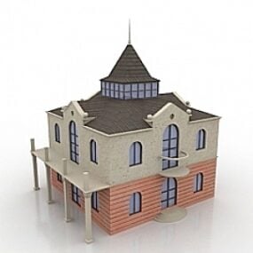 집 3d 모델