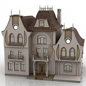 House Modern 3d model