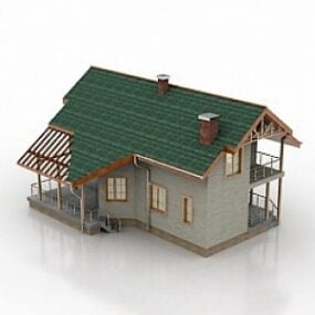 3D model domu