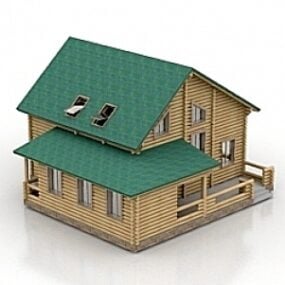 Hus 3d-modell