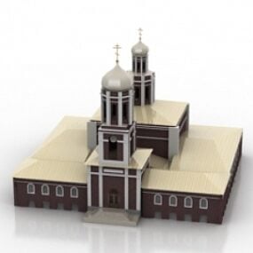 Iglesia Valday modelo 3d