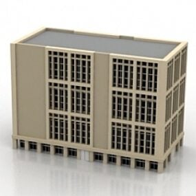 Bygning 3 3d-model