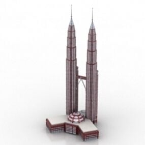 3d модель здания